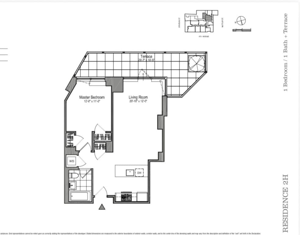 1 bed apartment at 150 Fourth Avenue, Unit 2H, Park Slope, photo 10 of 16