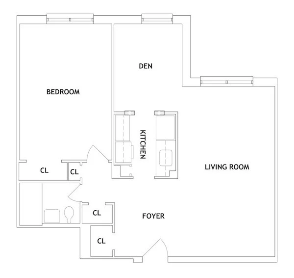 2 Bed apartment at 31-35 Crescent Street, Unit 5M, Astoria, photo 1 of 2