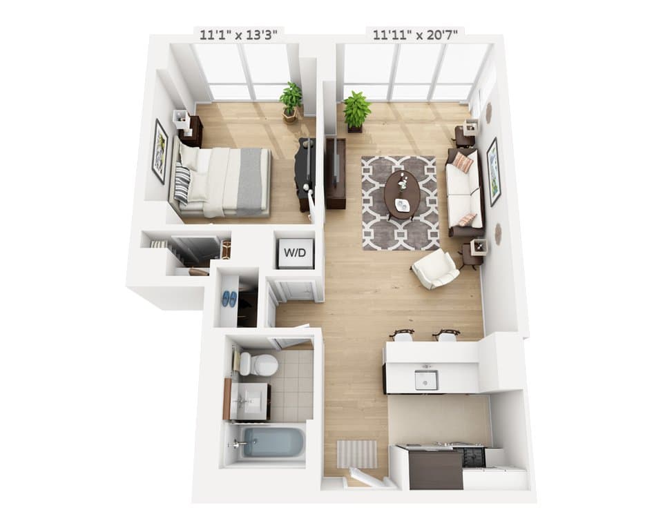 1 Bed apartment at 795 Columbus Avenue, Unit 11N, Upper West Side, photo 1 of 2