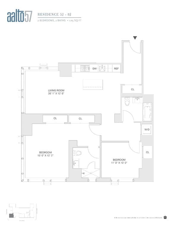 2 Bed apartment at 1065 Second Avenue, Unit 8J, Midtown East, photo 1 of 12