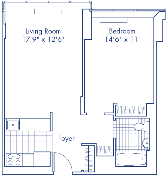 1 Bed apartment at 315 West 33rd Street, Unit 8C, Hell's Kitchen, photo 1 of 1