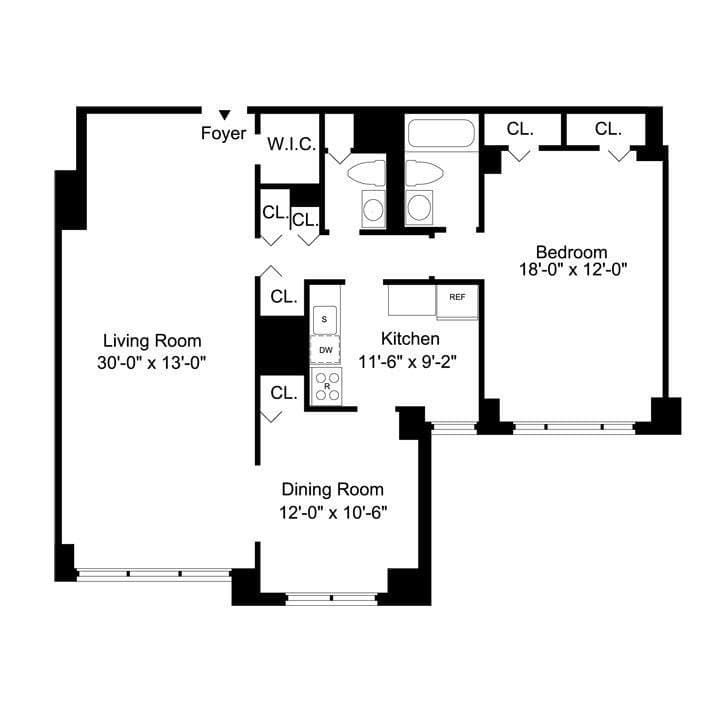 2 Bed apartment at 300 East 56th Street, Unit 5M, Midtown East, photo 1 of 1