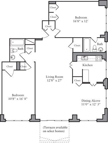 2 Bed apartment at 303 East 83rd Street, Unit 09B, Upper East Side, photo 1 of 1