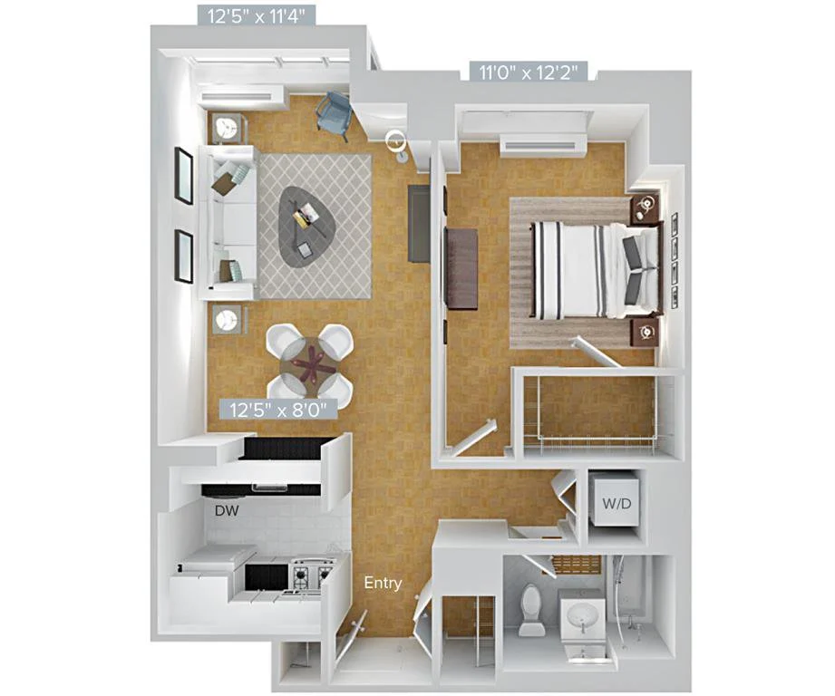 1 Bed apartment at 4-75 48th Avenue, Unit 9L, Long Island City, photo 1 of 1