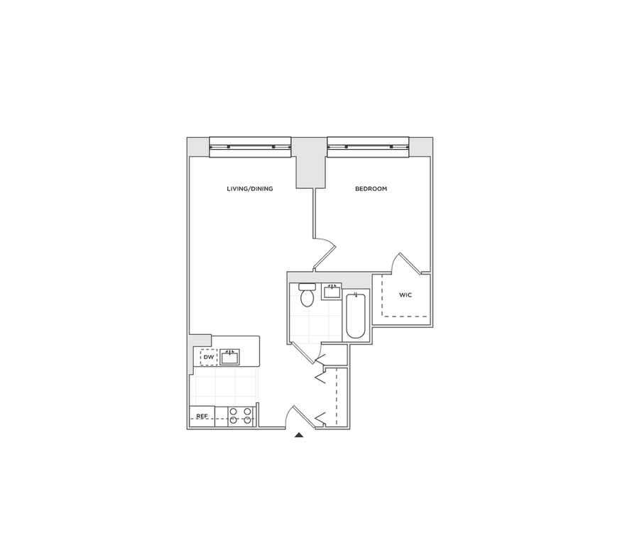 1 Bed apartment at 888 Main Street, Unit 928, Roosevelt Island, photo 1 of 1