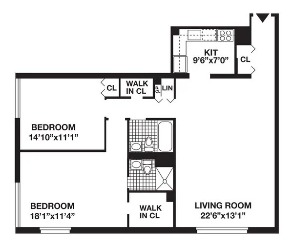 2 Bed apartment at 375 SOUTH END Avenue, Unit 24P, Battery Park City, photo 1 of 2