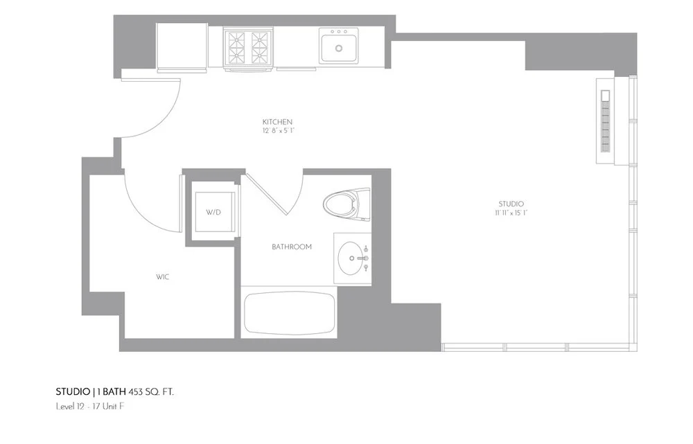 Studio apartment at 309 Fifth Avenue, Unit 11E, NoMad, photo 1 of 4