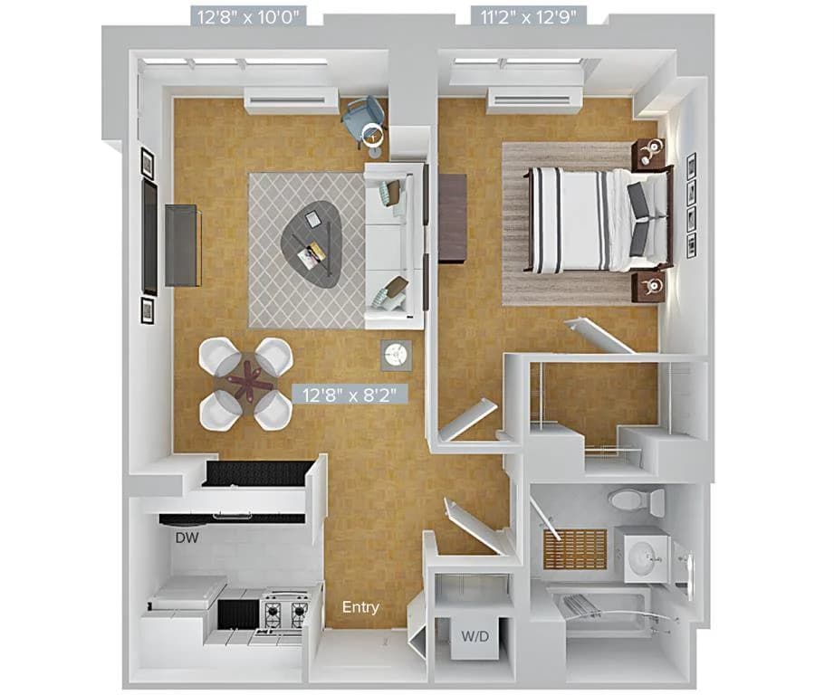 1 Bed apartment at 4-75 48th Avenue, Unit 5J, Long Island City, photo 1 of 1