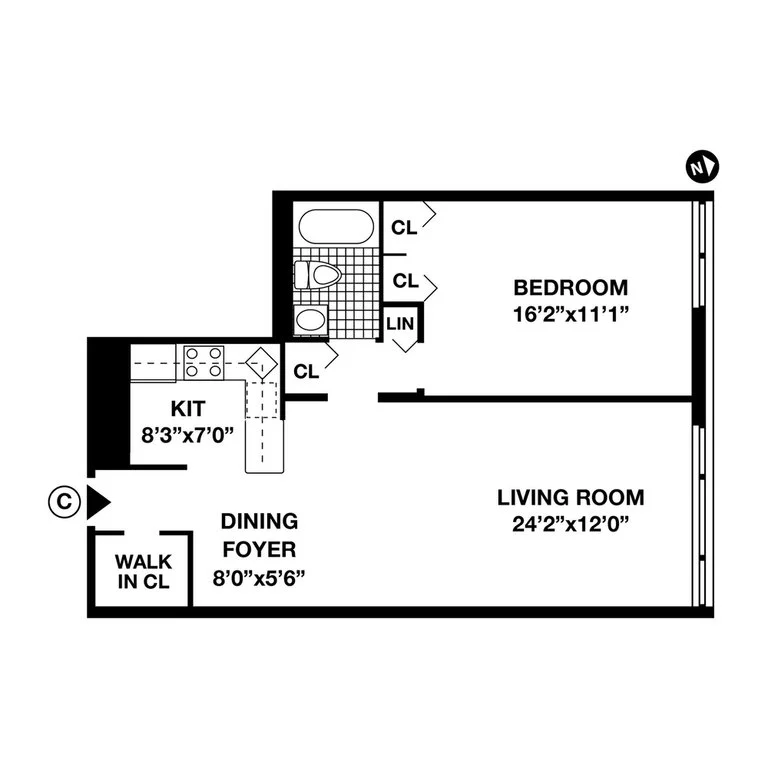 2 Bed apartment at 355 SOUTH END Avenue, Unit 4J, Battery Park City, photo 1 of 13