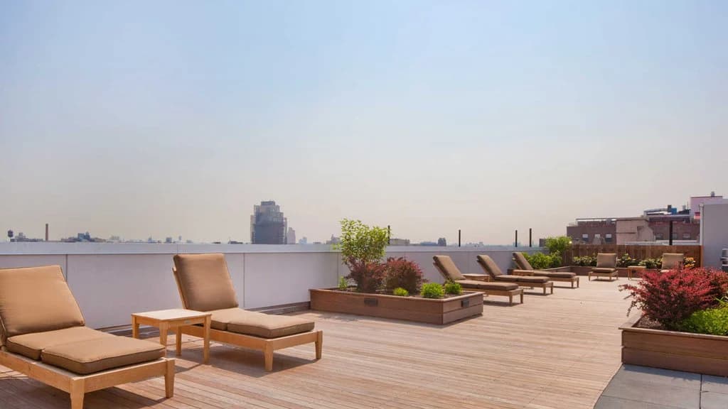 Roof Deck with City View