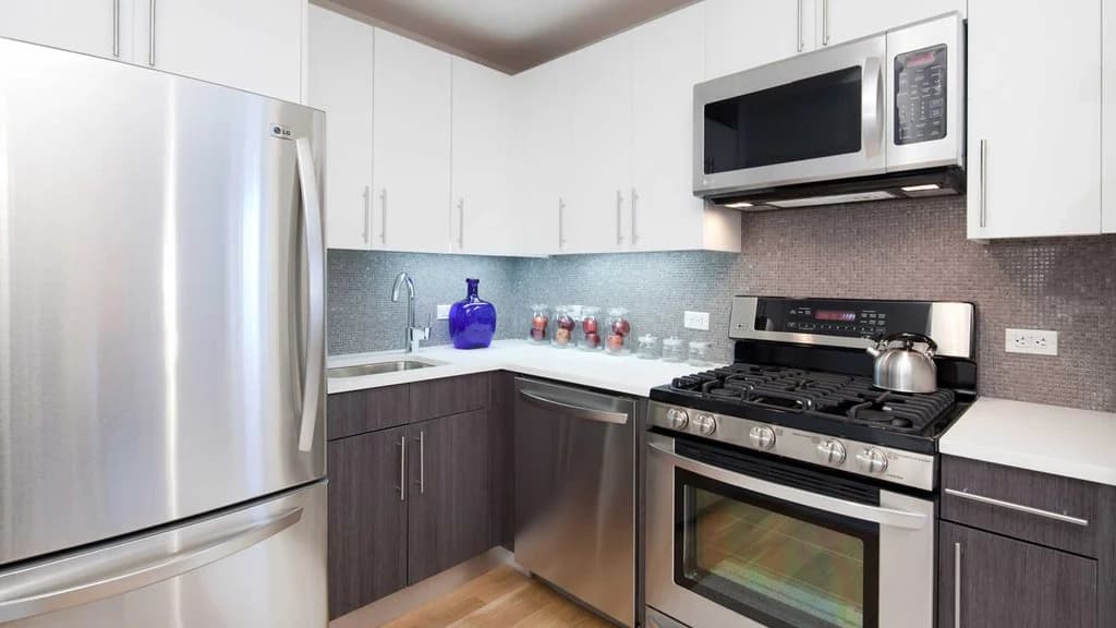 Kitchen with Gas Stove and Stainless Appliances