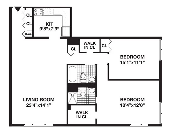 1 Bed apartment at 355 SOUTH END Avenue, Unit 5F, Battery Park City, photo 1 of 2
