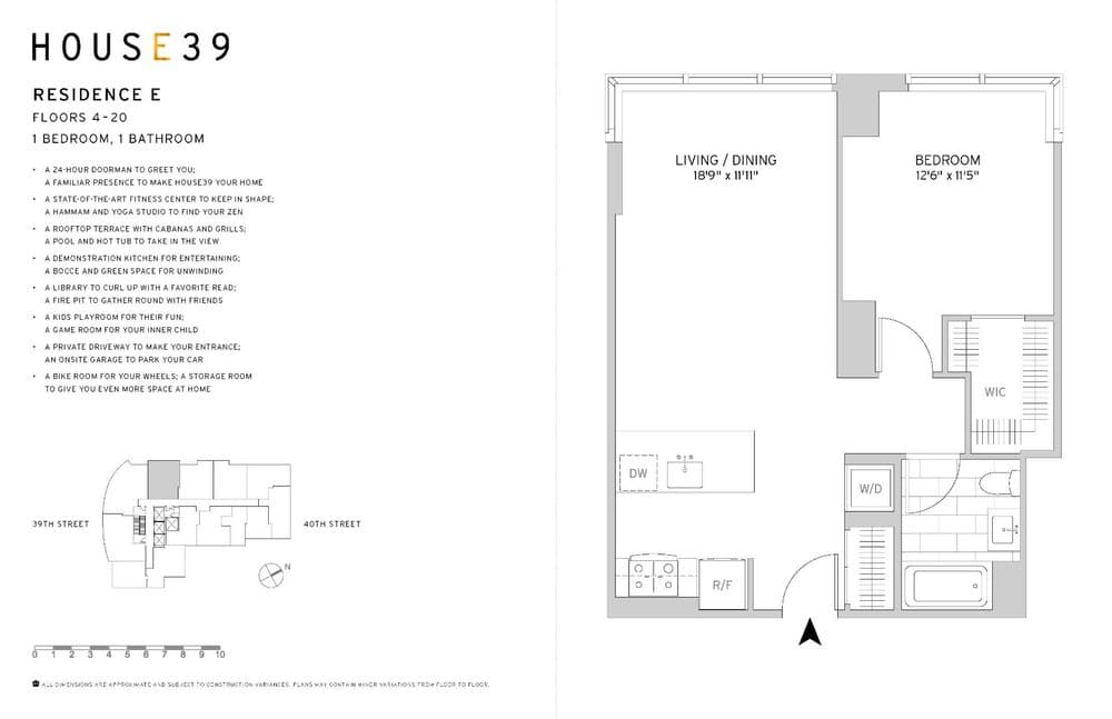 1 Bed apartment at 225 East 39th Street, Unit 19E, Murray Hill, photo 1 of 3
