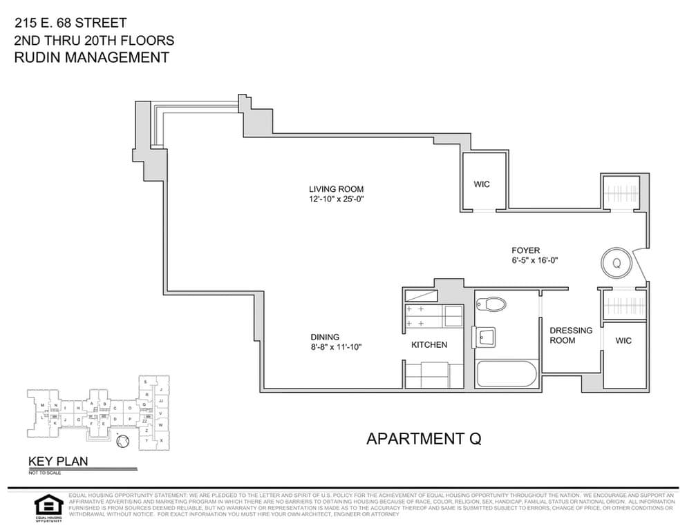Studio apartment at 215 East 68th Street, Unit 7-Q, Upper East Side, photo 1 of 1