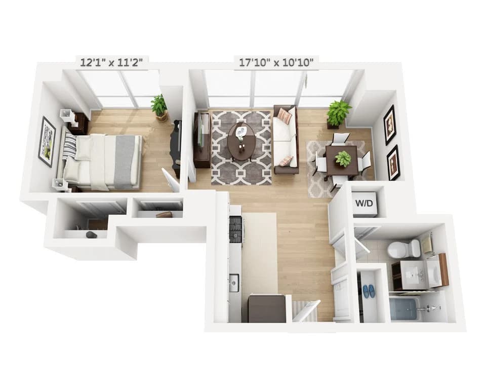 1 Bed apartment at 805 Columbus Avenue, Unit 8E, Upper West Side, photo 1 of 2