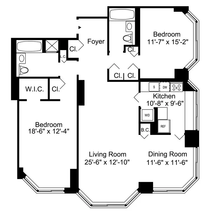 2 Bed apartment at 240 East 39th Street, Unit 25G, Murray Hill, photo 1 of 1
