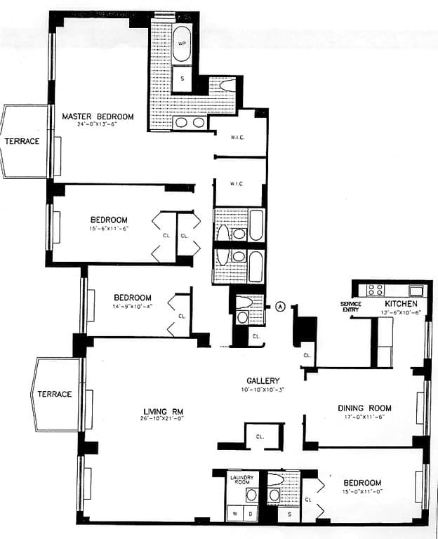 4 Bed apartment at 200 East 64th Street, Unit 26AB, Upper East Side, photo 1 of 1