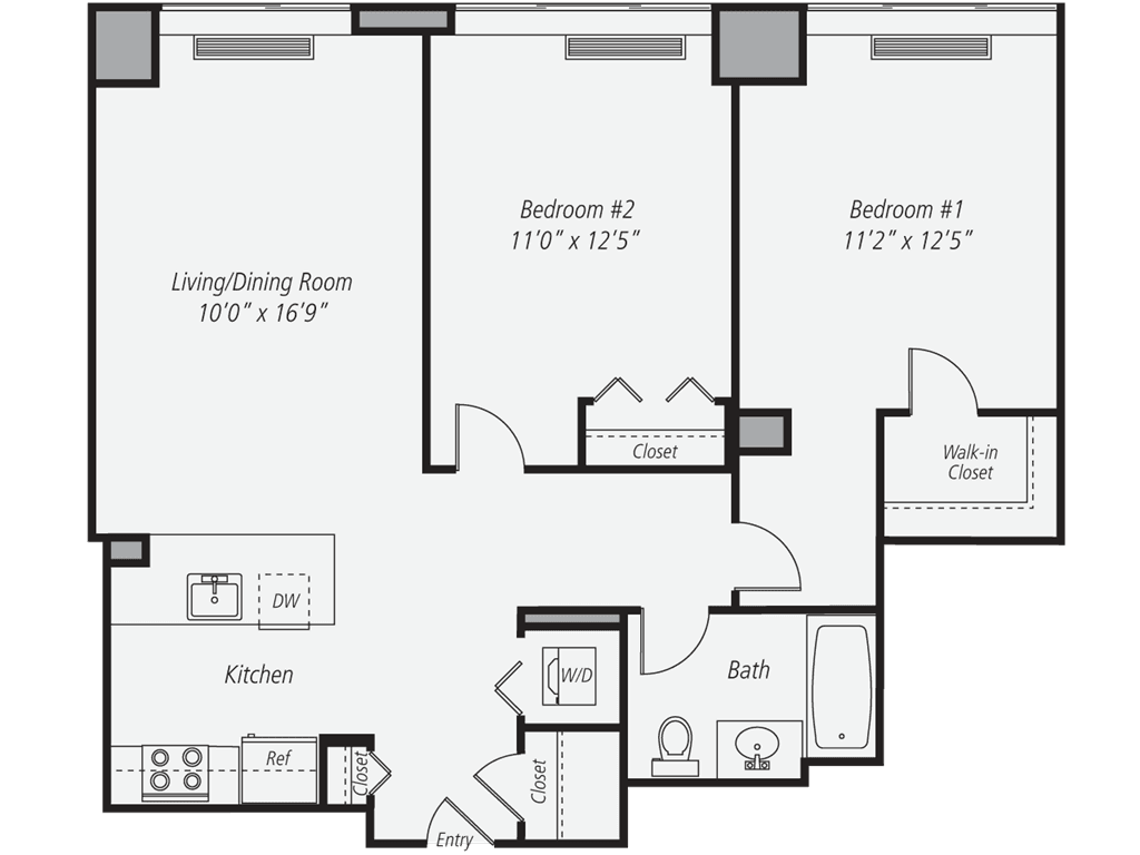 2 Bed apartment at 525 West 28th Street, Unit 253, Chelsea, photo 1 of 1