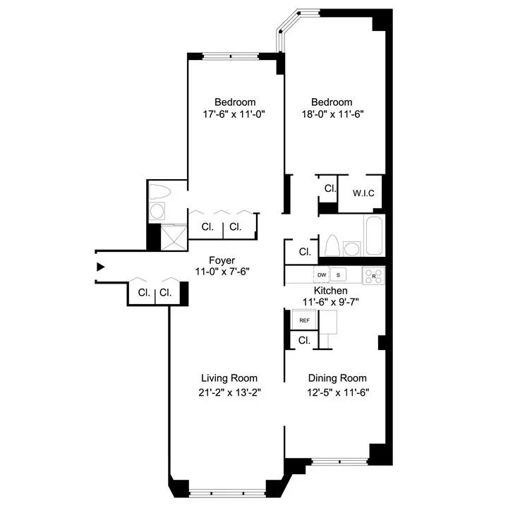 2.5 Bed apartment at 500 East 85th Street, Unit 7H, Upper East Side, photo 1 of 1