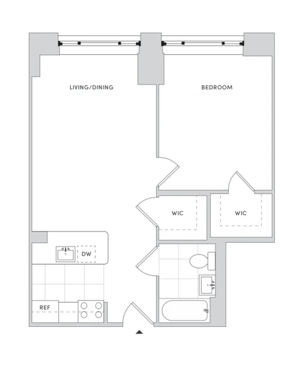 1 Bed apartment at 888 Main Street, Unit 1026, Roosevelt Island, photo 1 of 2