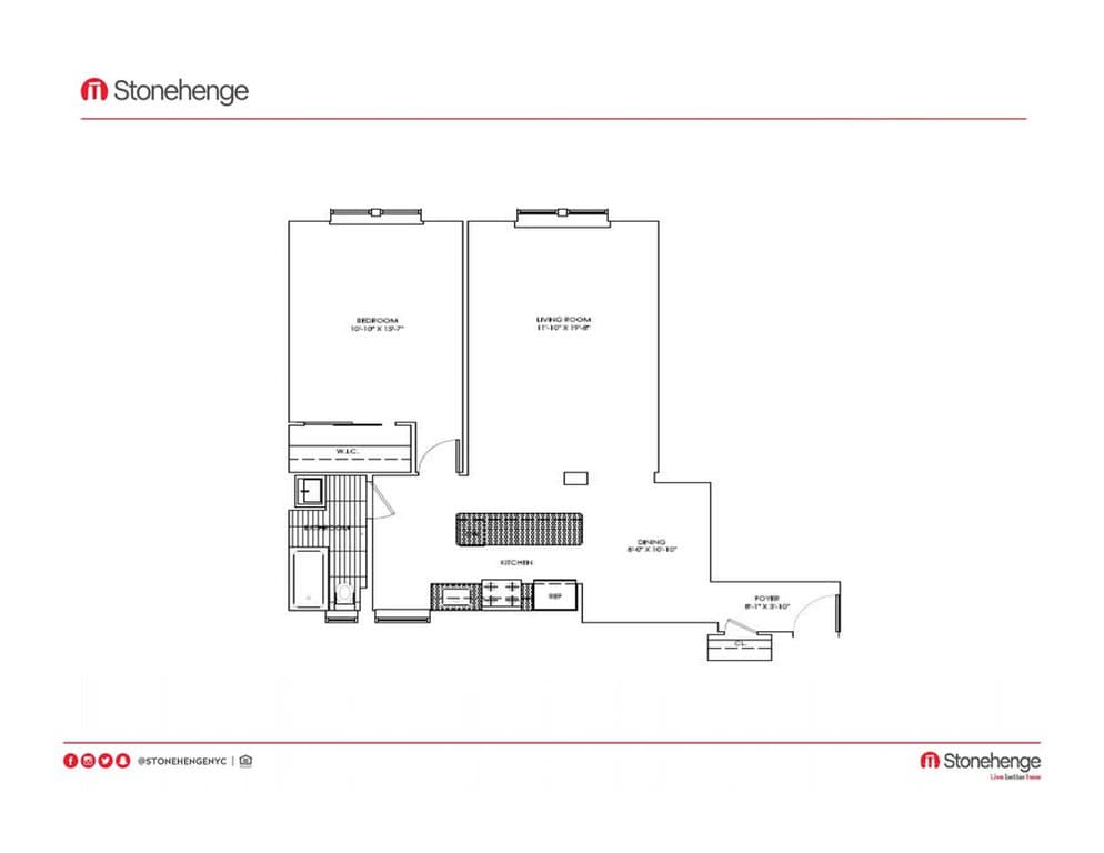 1 Bed apartment at 364 West 18th Street, Unit 004K, Chelsea, photo 1 of 2
