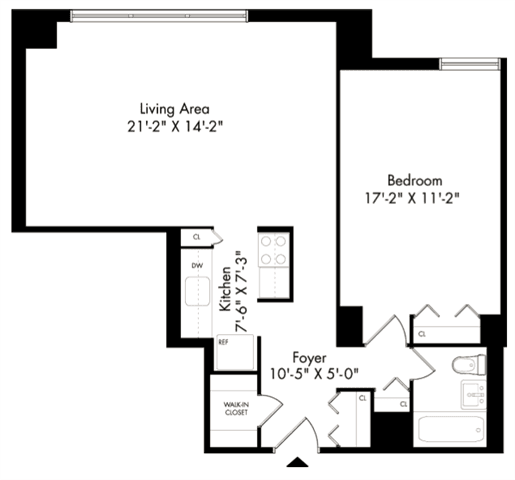 1 Bed apartment at 30 Waterside Plaza, Unit 3036K, Flatiron, photo 1 of 1
