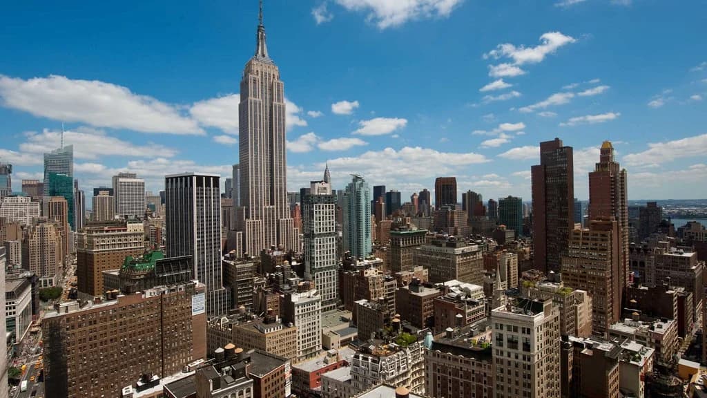 View of Empire State Building