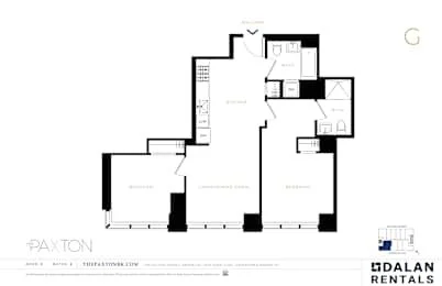 2 Bed apartment at 540 Fulton Street, Unit PHG, Boerum Hill, photo 1 of 1