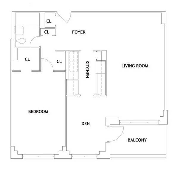 1 Bed apartment at 98-01 67th Avenue, Unit 2S, Rego Park, photo 1 of 1