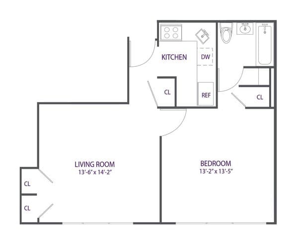 1 Bed apartment at 417 East 57th Street, Unit 17D, Midtown East, photo 1 of 1