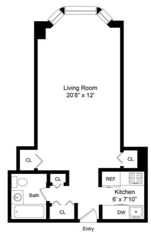Studio apartment at 429 East 52nd Street, Unit 17E, Midtown East, photo 1 of 1