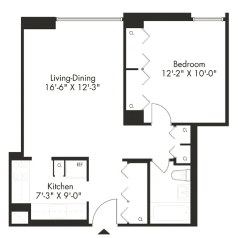 1 Bed apartment at 30 Waterside Plaza, Unit 4017M, Flatiron, photo 1 of 1
