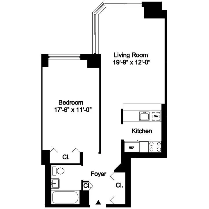 1 Bed apartment at 1775 York Avenue, Unit 4A, Upper East Side, photo 1 of 1
