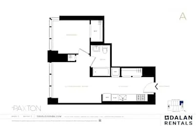 1 Bed apartment at 540 Fulton Street, Unit PHA, Boerum Hill, photo 1 of 1