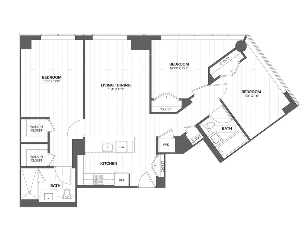 3 Bed apartment at 420 East 54th Street, Unit 1003, Midtown East, photo 1 of 1