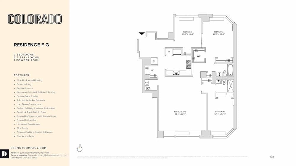 3 Bed apartment at 201 East 86th Street, Unit 13F1, Upper East Side, photo 1 of 1