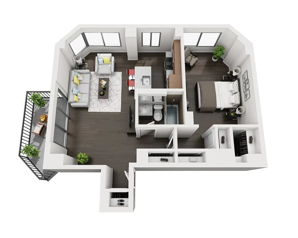 1 Bed apartment at 401 East 34th Street, Unit S19J, Murray Hill, photo 1 of 2