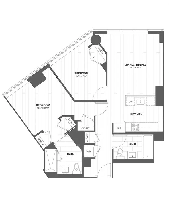 2 Bed apartment at 420 East 54th Street, Unit 0805, Midtown East, photo 1 of 1