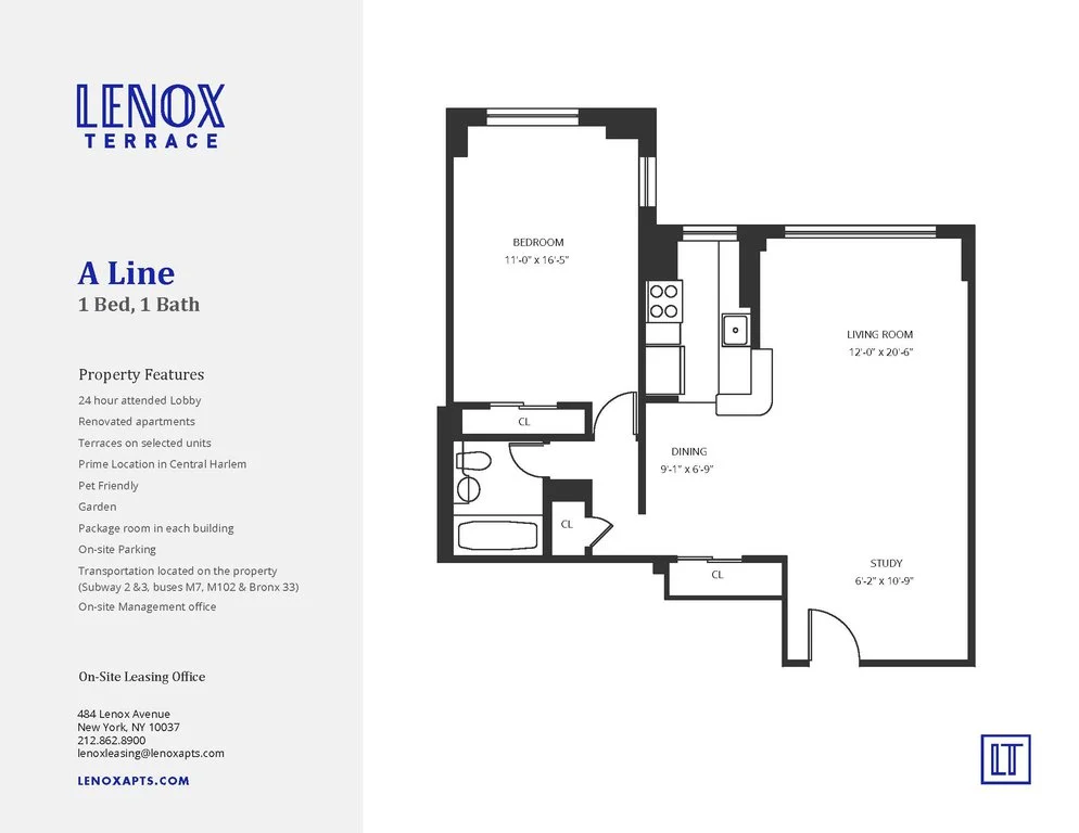 1 Bed apartment at 40 West 135th Street, Unit 03A, Harlem, photo 1 of 1