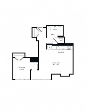 1 Bed apartment at 2385 Third Avenue, Unit A-0421, Harlem, photo 1 of 1