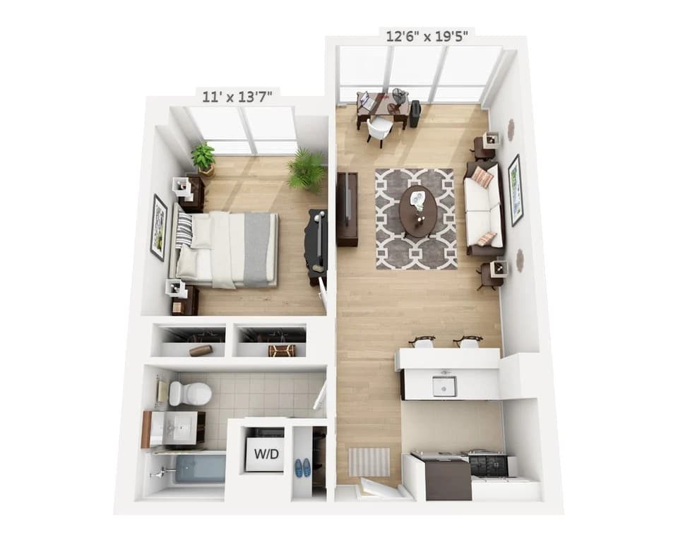 1 Bed apartment at 795 Columbus Avenue, Unit 04C, Upper West Side, photo 1 of 2