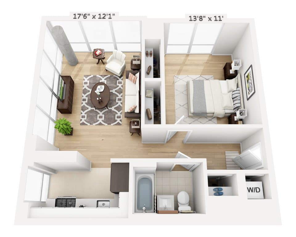1 Bed apartment at 805 Columbus Avenue, Unit 6A, Upper West Side, photo 1 of 2