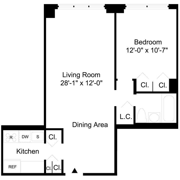 1 Bed apartment at 1675 York Avenue, Unit 28H, Upper East Side, photo 1 of 1