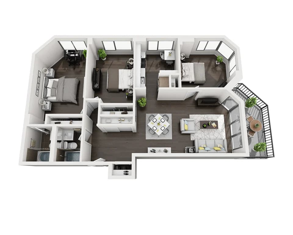 3 Bed apartment at 401 East 34th Street, Unit N15J, Murray Hill, photo 1 of 2