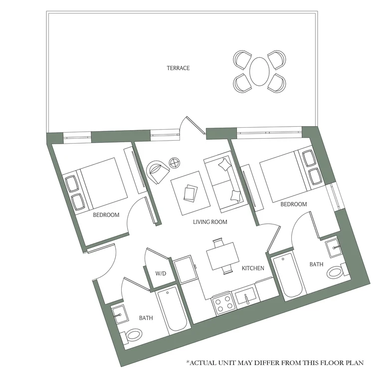 2 Bed apartment at 2201 Beverley Road, Unit 605A, Flatbush, photo 1 of 1