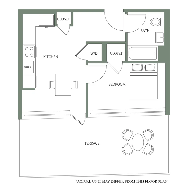 1 Bed apartment at 2201 Beverley Road, Unit 007A, Flatbush, photo 1 of 1