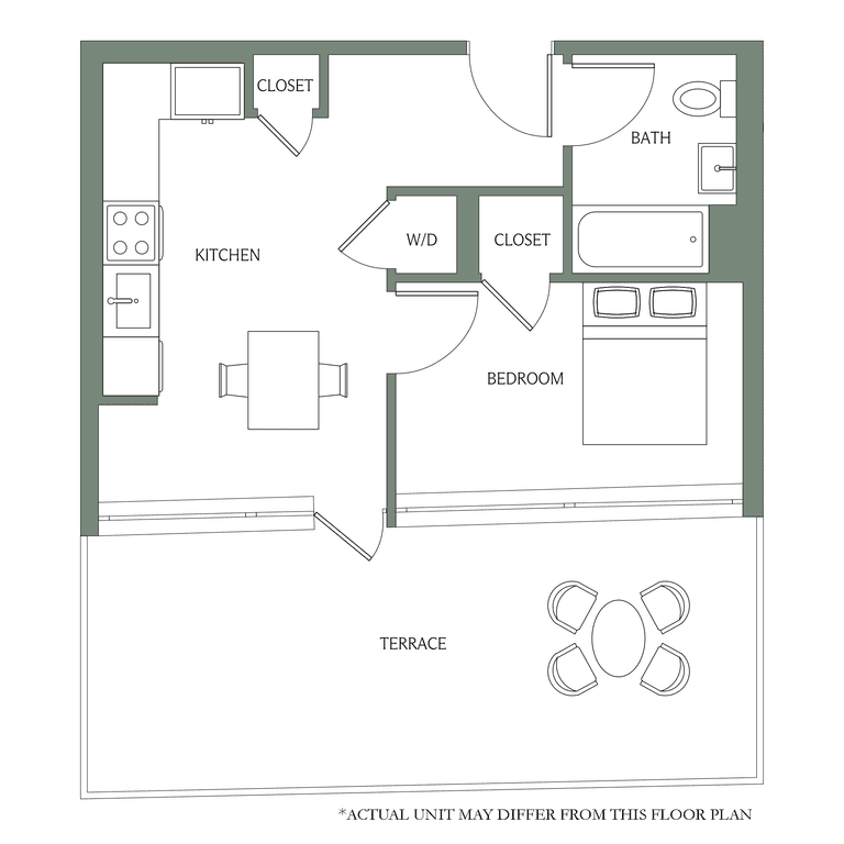 1 Bed apartment at 2201 Beverley Road, Unit 005A, Flatbush, photo 1 of 1