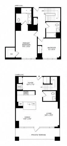 2 Bed apartment at 5 Lincoln Avenue, Unit W-0001E, Harlem, photo 1 of 1
