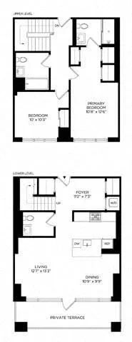 2 Bed apartment at 5 Lincoln Avenue, Unit W-0001D, Harlem, photo 1 of 1