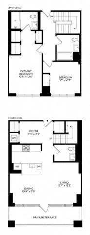 2 Bed apartment at 5 Lincoln Avenue, Unit W-0001C, Harlem, photo 1 of 1